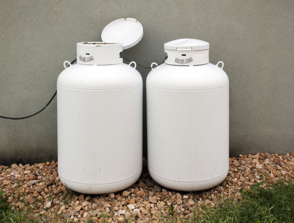 250 Gallon Vertical Above Ground Propane